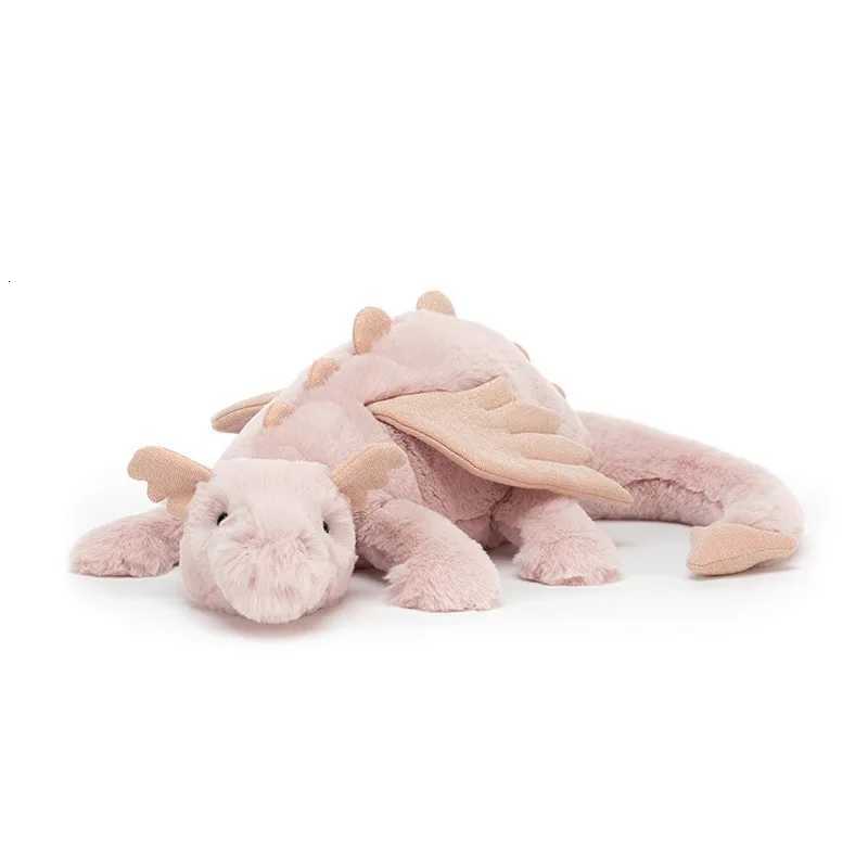 Large Size Plush Sky Flying Rainbow Dragon Toy Soft Stuffed Animal Pillow Fun Lazy Snow Dragon Gift for Kids And AdultsXJ251208 - view 5