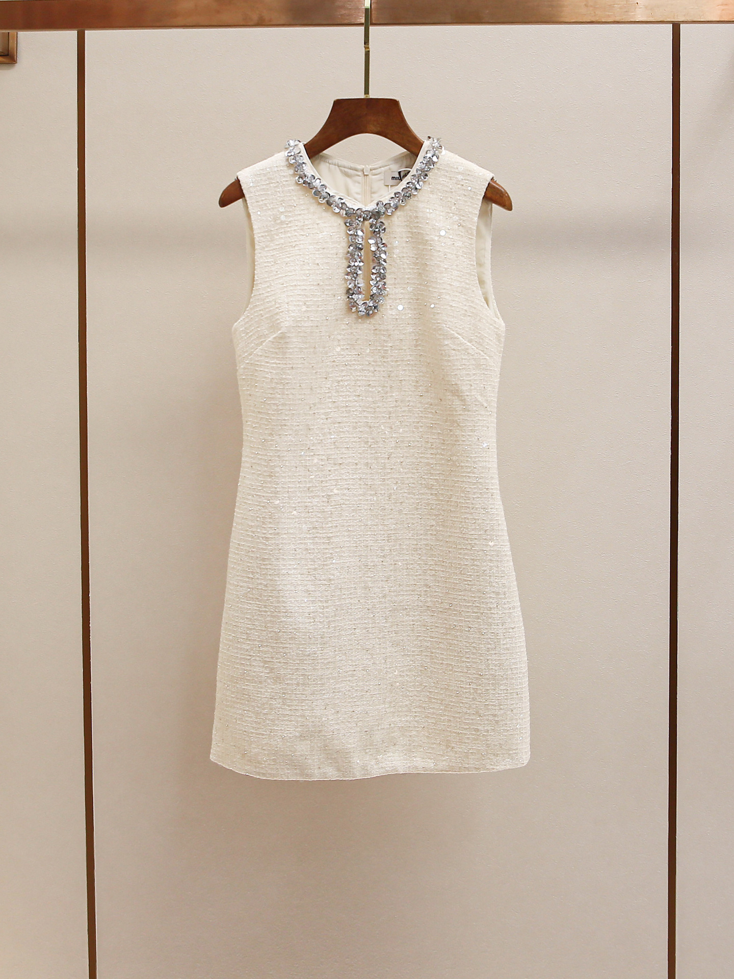 Casual Dresses Sexy Sequin Print Women Dress Flower Shinny Full Sleeve O-neck See Through Short Female 2025 Autumn Lady Robes