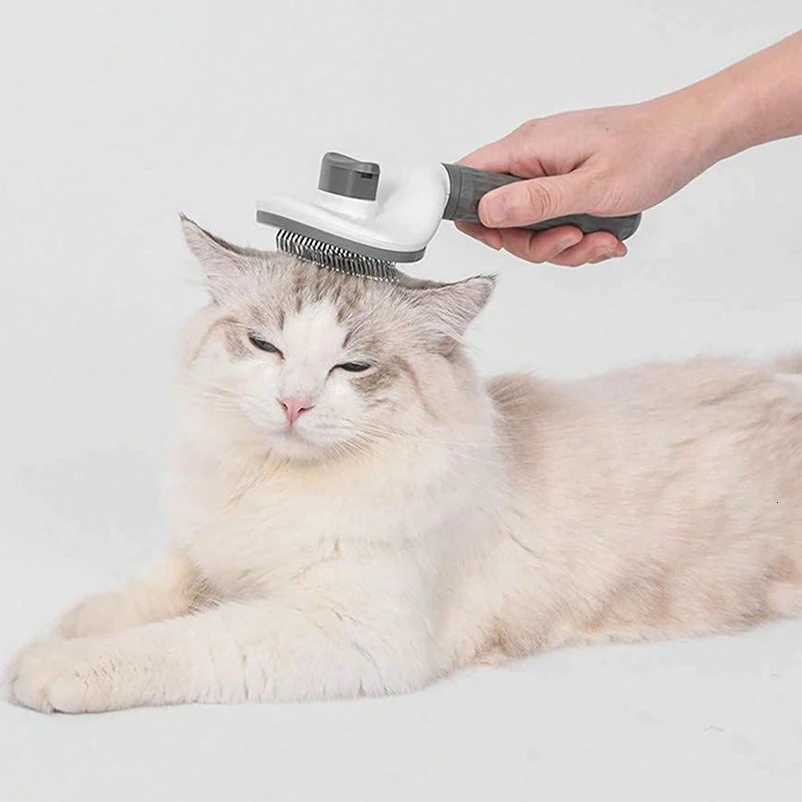 New pet for dog combing special comb long-haired dog to remove floating hair needle comb pet dog combing brush pet supplies M251208