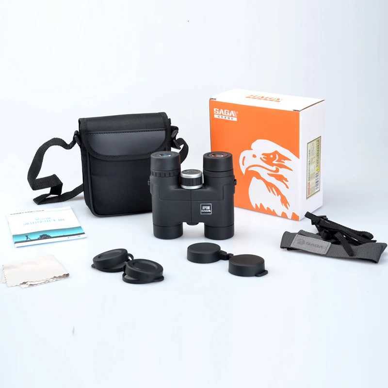 SAGA Bino 8x32 Telescope For Adts Kid binocar Outdoor Games Toys Cpact Concert C251208