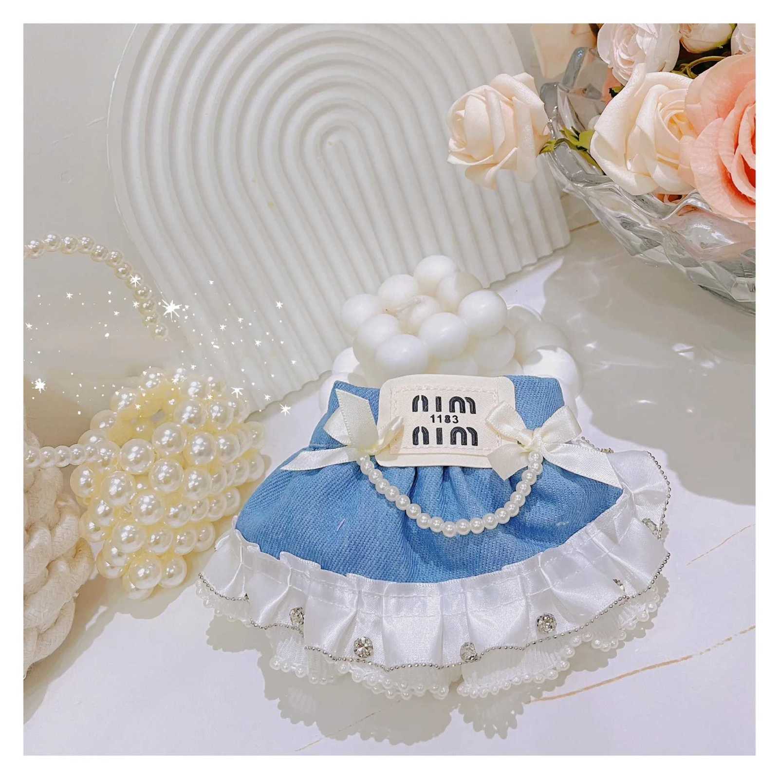 GirlS Luxurious Style Pearl Lace Diamond Dog Skirt M251208 - view 4