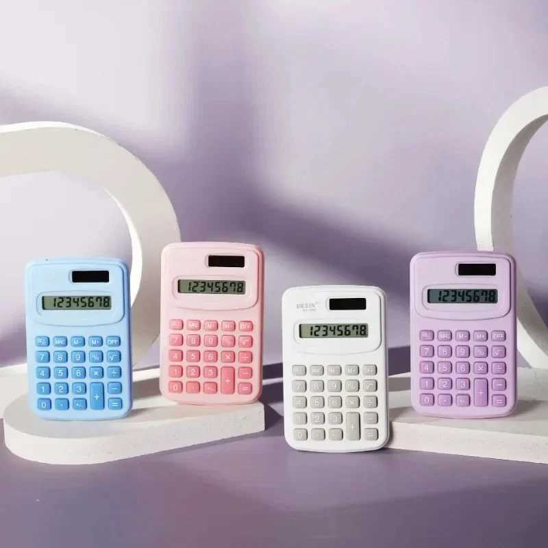 Mini Calcator Silent Calcator Mini Edition Learning Assistant Portable Calcator Back To School Supplies Student/Finance H251208