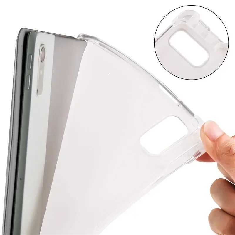 Trifold PU Leather Soft Back Stand Cover For Tab P12 Case Cover For Xiaoxin Pad Pro 127 2023 tb370fu tb371fc C251208