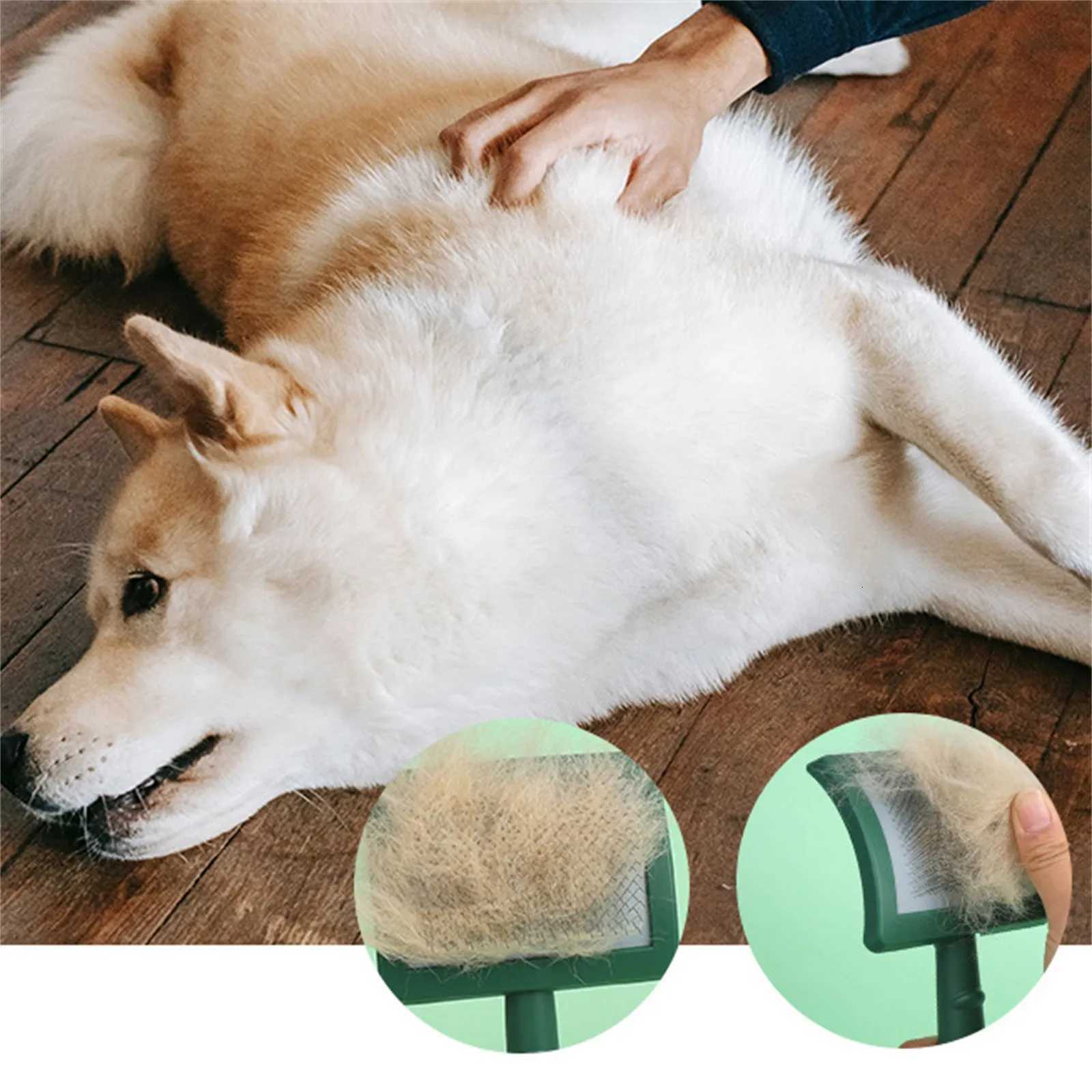 Pet Grooming Comb Multifunctional for Fluffy Hair Cats Dogs Hair Removal Knot Detangling Pet Hair Cleaning M251208 - view 4