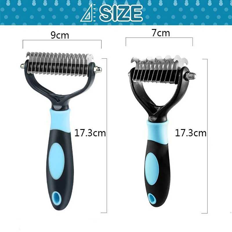 Professional Dog Brush Dog Grooming Comb Removes Hairs Cats Dogs Animal Hair Brush Dog Accessories Pet Items M251208 - view 7