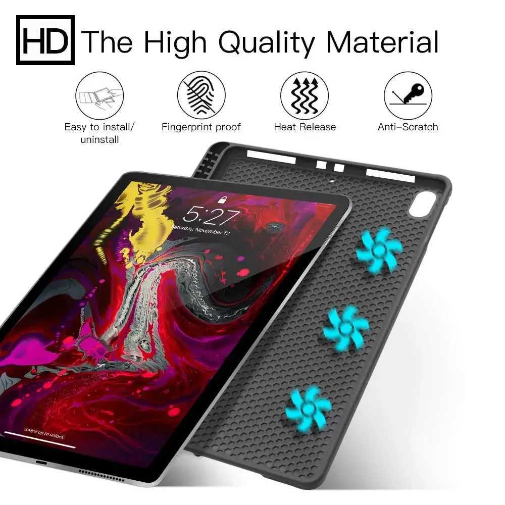 Retro Marbling Tablet Case for IPad Pro 129 Series Dedicated 2015/2017 2018 2020/2021/2022 Generation Case Pen Slot Smart Cover C251208