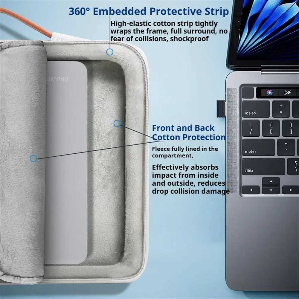 13 14 156 16 inch Laptop Computer Bag Waterproof Handbag Briefcase Man Women Bags for Macbook Air Samsung HP Lenovo AccessoryT251208