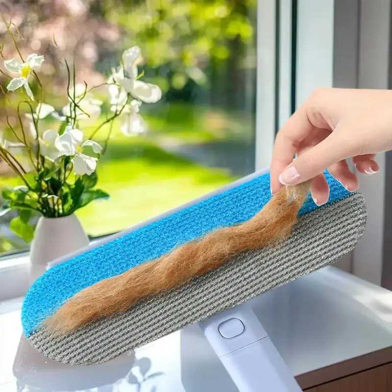Multifunctional Brush With Long Handle Window Cleaning Pet Fur Removal Tool For Cats And Dogs M251208 - view 4