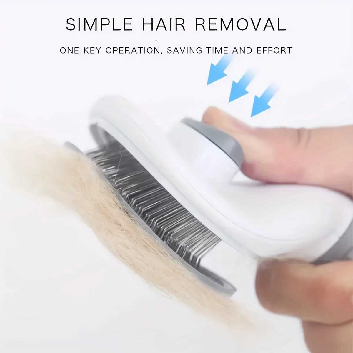 1/2 pack pet comb cat massage comb dog grooming brush stainless steel needle pet comb M251208 - view 6
