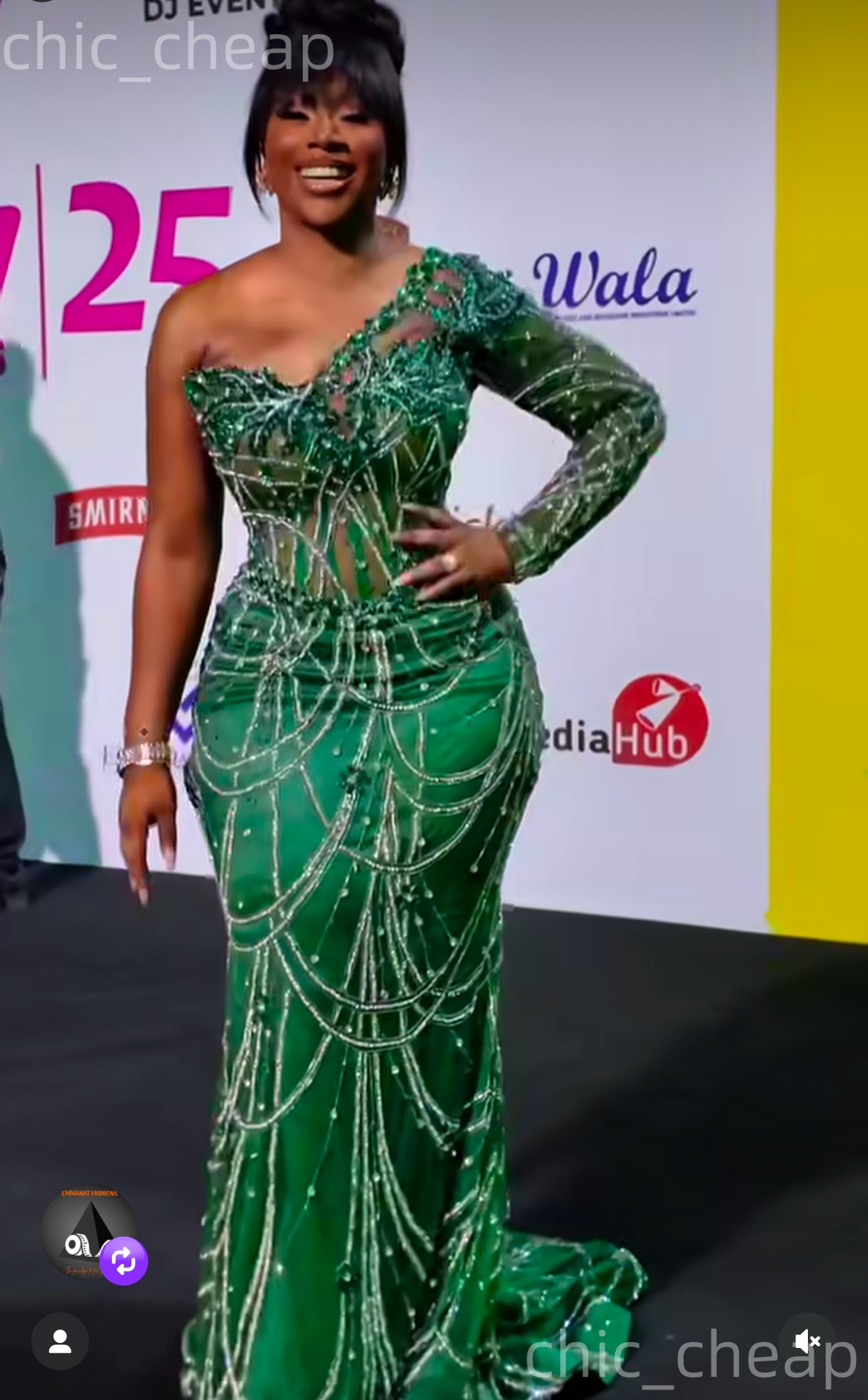 Aso Ebi Hunter Green Mermaid Prom Dresses 2026 One Shoulder Crystals Evening Formal Party Second Birthday Engagement Gowns Plus Size Dress For Special