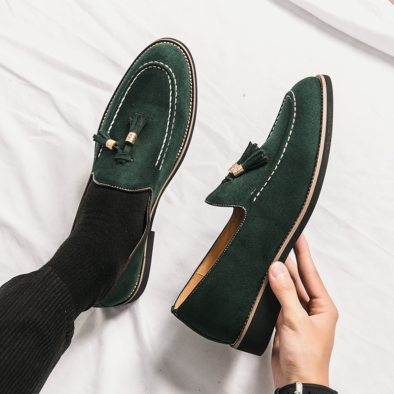 Designer shoes 2025 Autumn Winter New Classic British Tassel Fashion Casual Shoes For Men Large Sizes 38-47 black blue green beige