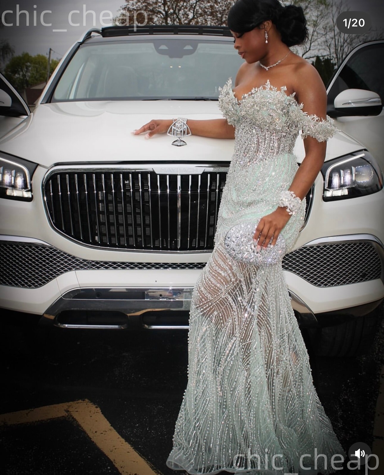 Aso Ebi Mint Mermaid Prom Dresses 2026 Sweetheart Crystals Beaded Evening Formal Party Second Birthday Engagement Gowns Plus Size Dress For Special Oc