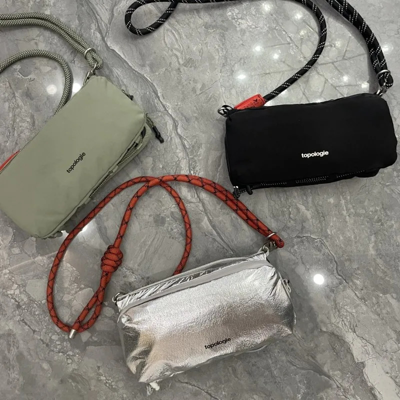 Topologie waterproof sports crossbody water cup bag niche and versatile single shoulder underarm pillow 251205