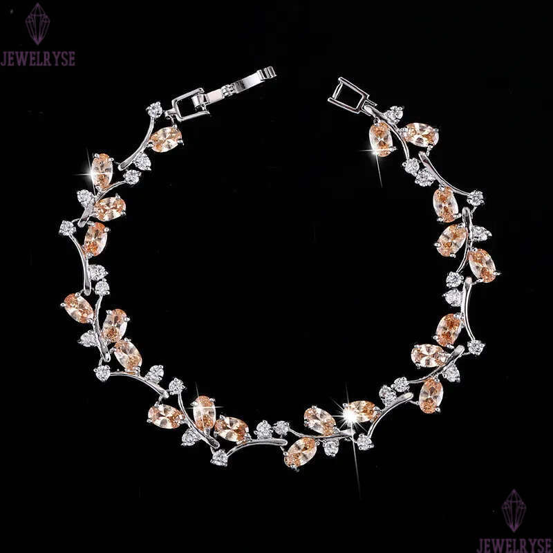 luxury fashion bracelets designer for woman jewelry charm bracelet silver white green ruby sapphire AAA cubic zirconia brass womens valentines day gif