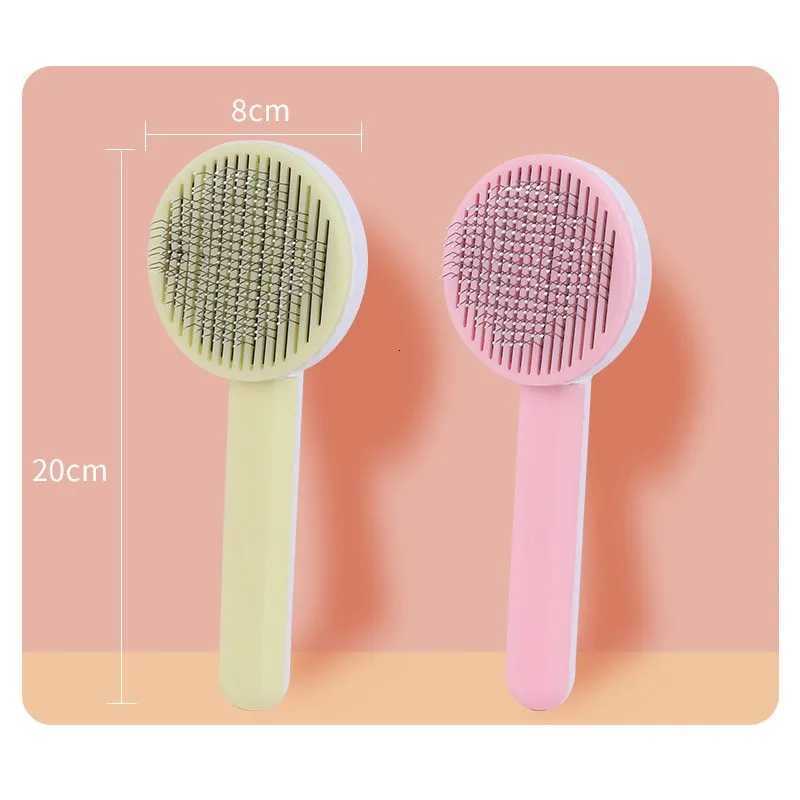 Cat Brush Pet Grooming Brush for Cats Remove Hairs Pet Cat Hair Remover Pets Hair Removal Comb Puppy Kitten Grooming Accessories M251208 - view 7