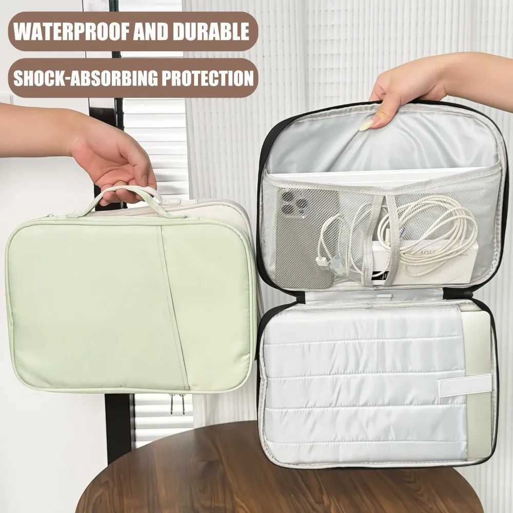 13 Inch Laptop Bag for Xiaomi ASUS Front Pocket Can Hold Power Mouse Large Space Lightweight Nylon Waterproof Laptop HandbagT251208