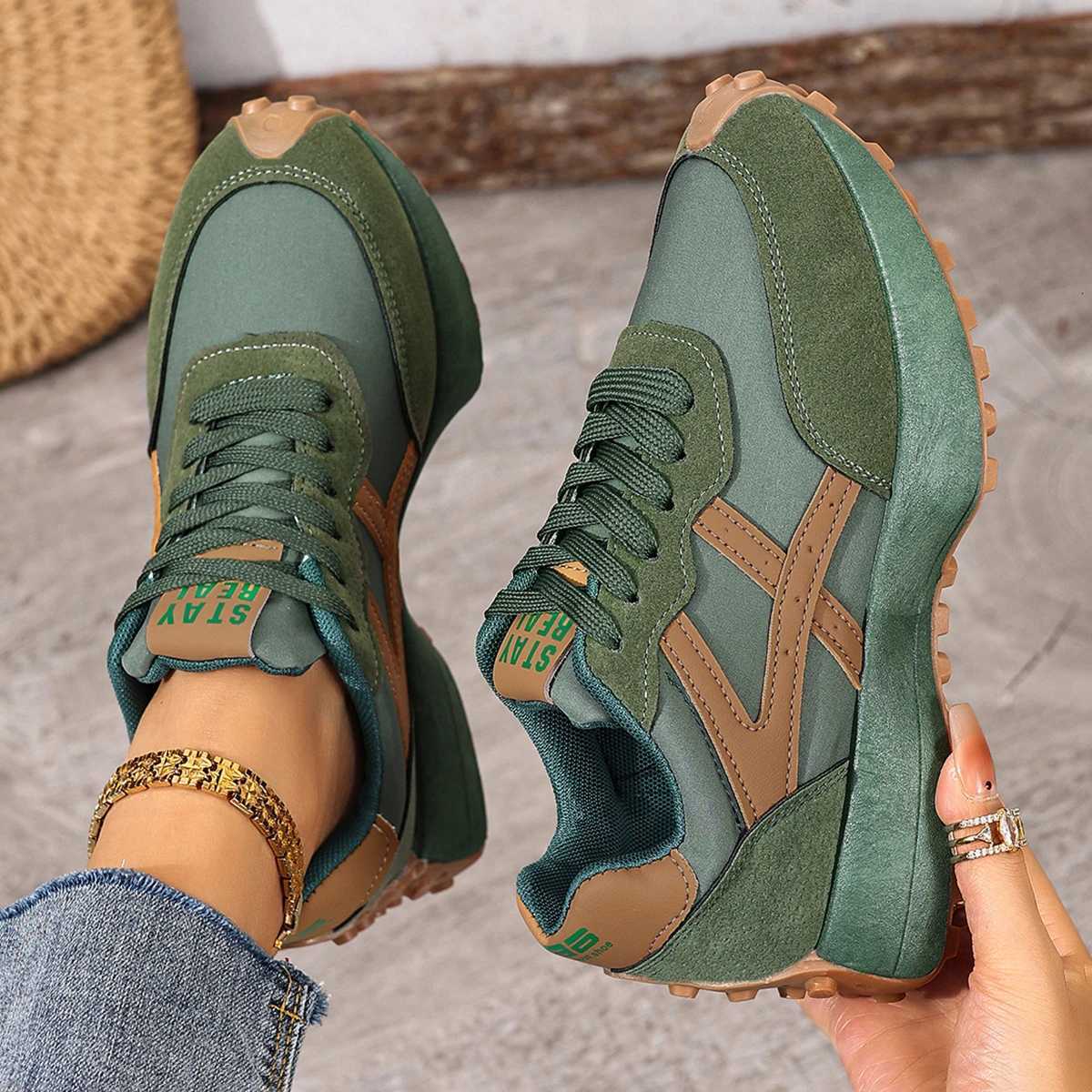 Women Sneakers 2025 New Leisure Running Shoes Fi Designer Leather Sneakers Women Luxury Platform Sports Shoes for WomenXJ251208