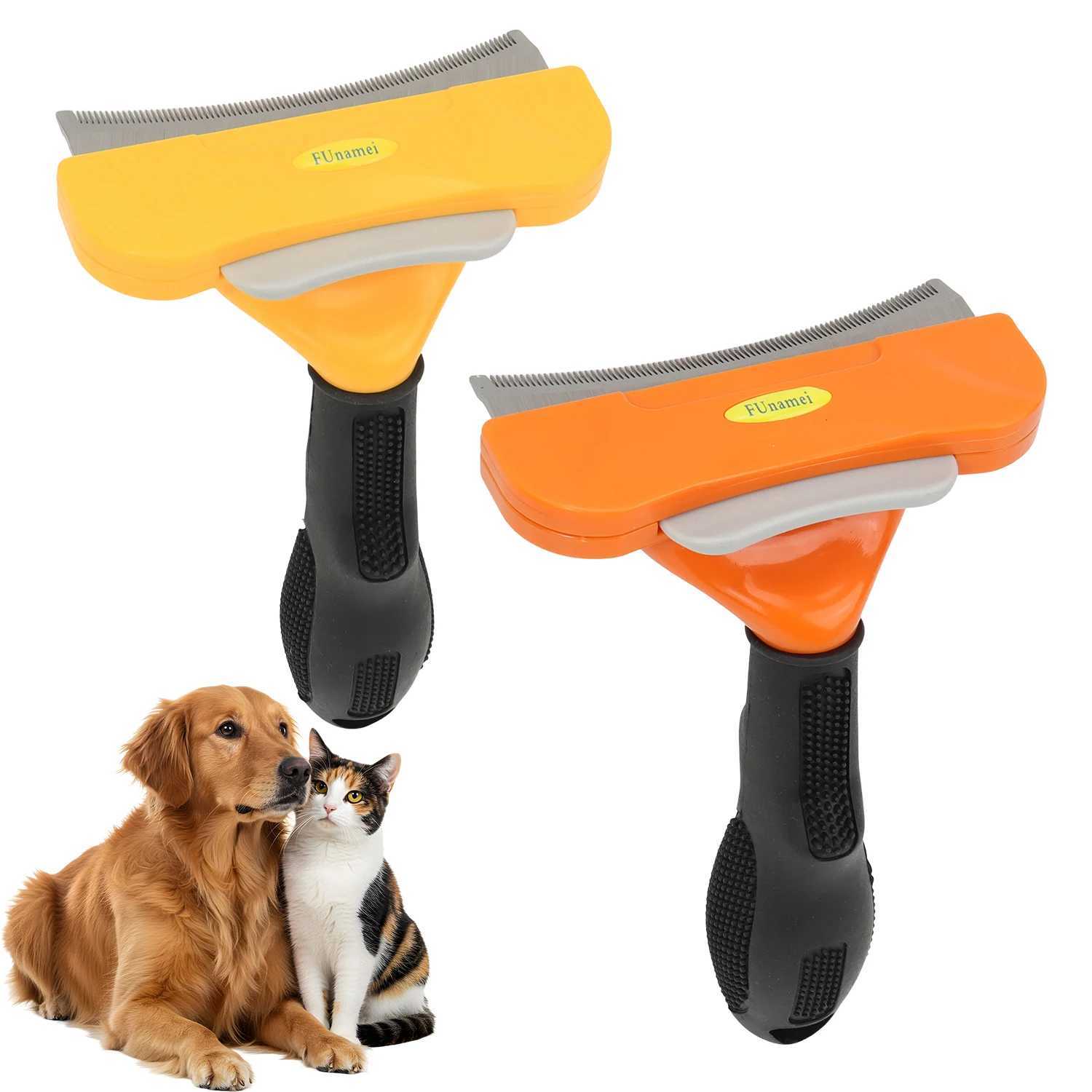 Dog Hair Removal Comb Cat Brush Pet Grooming Brush Dogs Comb Cats Hair Massage Comb Dog Hair Remover Cleaning Grooming Cat Combs M251208
