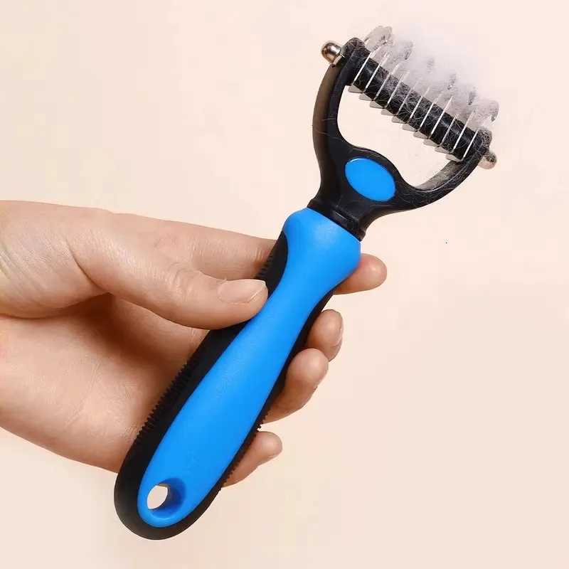A Pet Double-sided Knot Comb Dog Comb Dog Comb Cat Beauty Hair Removal Cat Comb Pet Supplies M251208 - view 5