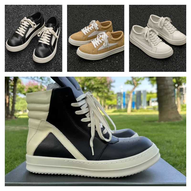 Designer boots with box Genuine Leather boot furry boot canvas boots Luxury booties black white red pink high top horse hair boots low top suede boots for Men and Women