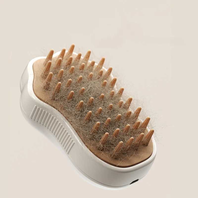 New 3 in 1 Pet Brush Cat Steam Brush Comb Dog Brush Electric Spray Cat Hair Brushes Massage Pet Grooming Hair Removal Combs M251208 - view 3