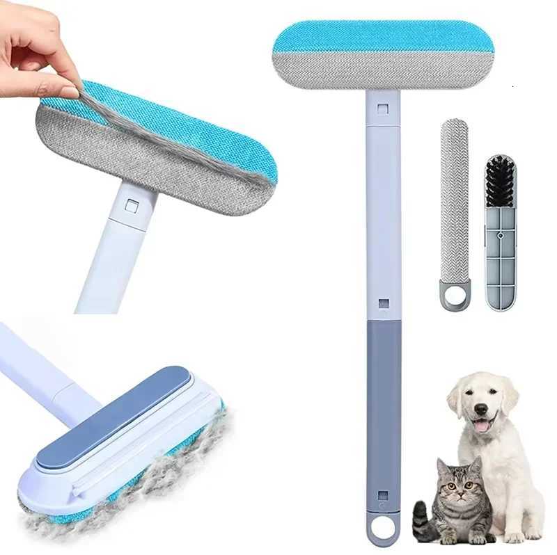 1PC Pet Multi Functional Hair Removal Brush Sofa Carpet Wiping Window Hair Removal Cat Hair Dog Hair Adhesive M251208 - view 1