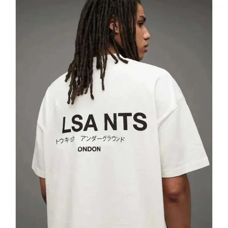 Designer T shirt Men's T-Shirts Europe American Niche Trend Brand Men T-shirt Summer Loose Classic Letter Graph Print Short Slve Couple