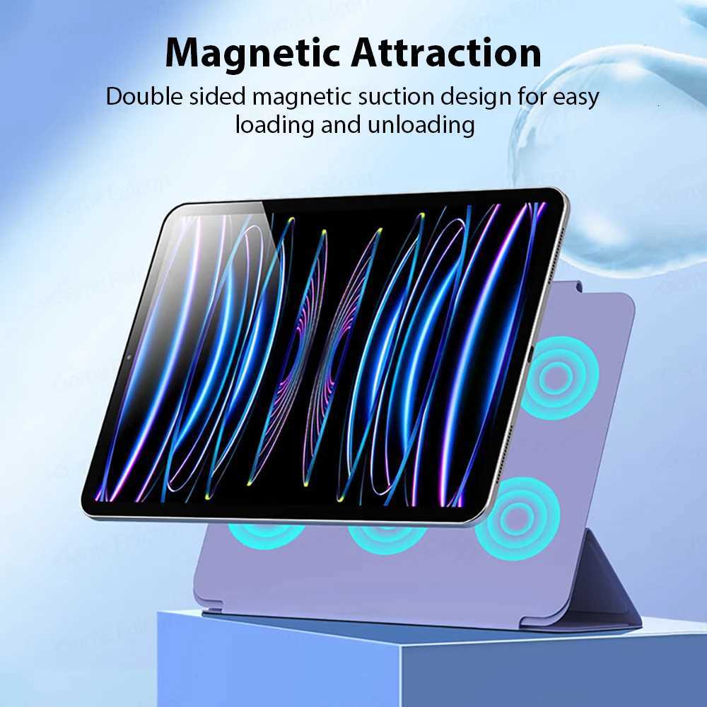 New Magnetic PU Case for Ipad Air 11 13 2025 M3 A16 11th Pro 11 129 Air 4 5 10th Generation Mini 6 7th 8th 9th Shockproof Cover C251208