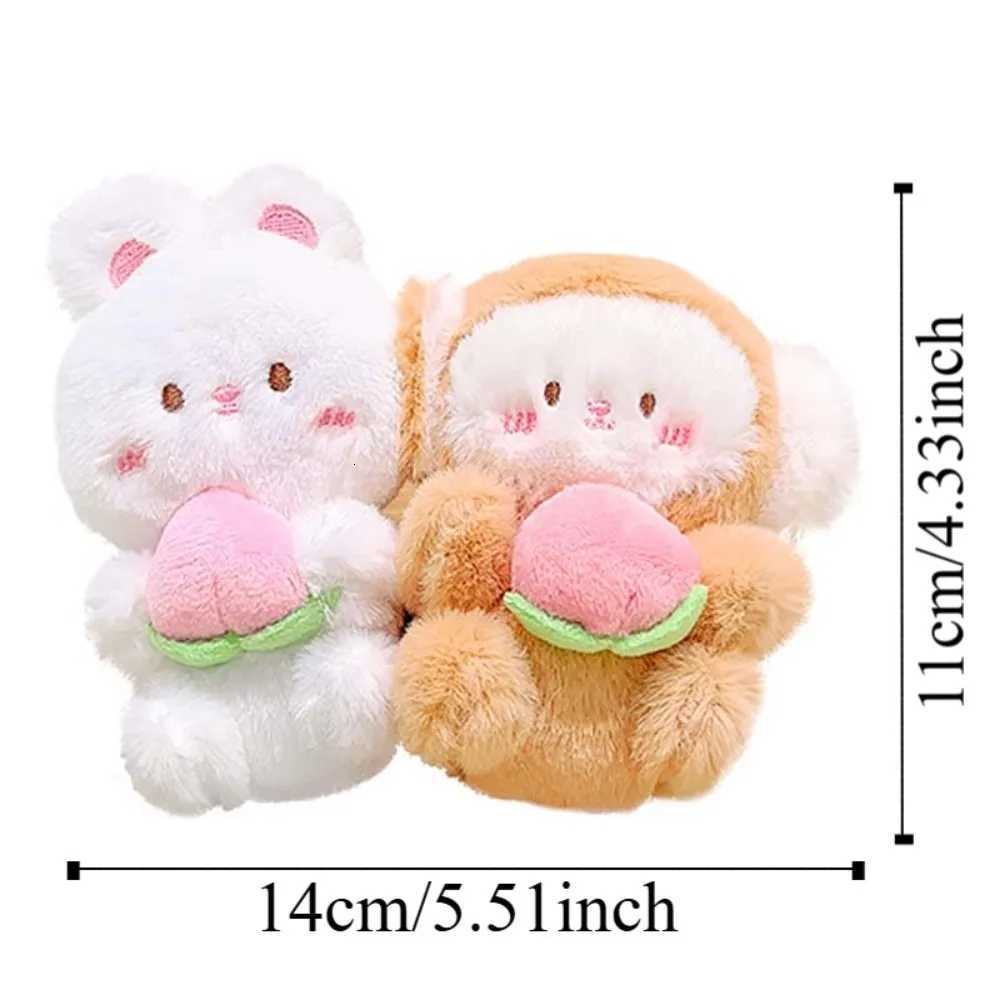 2pcs/set Magnetic Otter Keychain Dog Korean Style Cartoon Couple Pendants Turtle Cute Fruit Bag Charm Car Key AccessoriesXJ251208 - view 6
