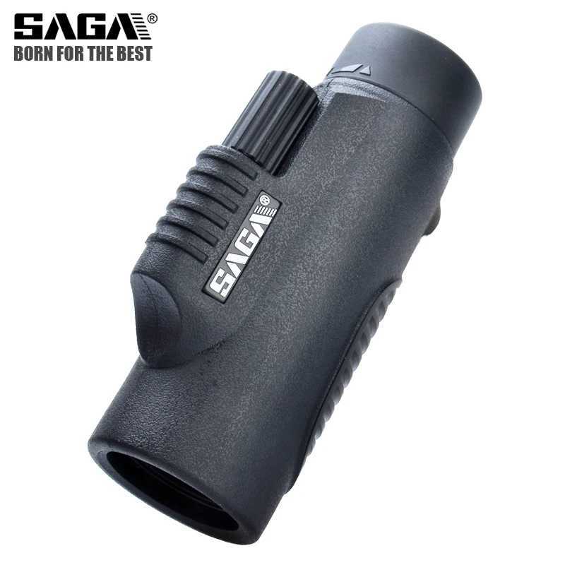 SAGA BAK4 8x32 10x42 Monocar Telescope HD Mini Monocar Outdoor Hunting Camping Scopes Phone C251208