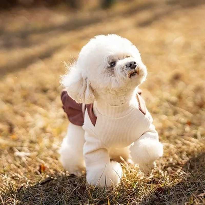 Dog Fall Dress Cute 3D Flower Cat Dress Small Medium Dog Dress Outdoor Outfit for Chihuahua Yorkie Bichon Frise M251208