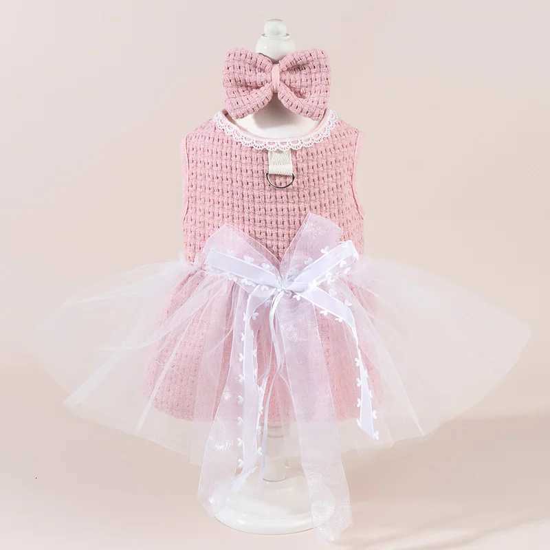 2025 New Pink Pet Cat and Dog Universal Cute Little Fragrant Gauze Skirt M251208