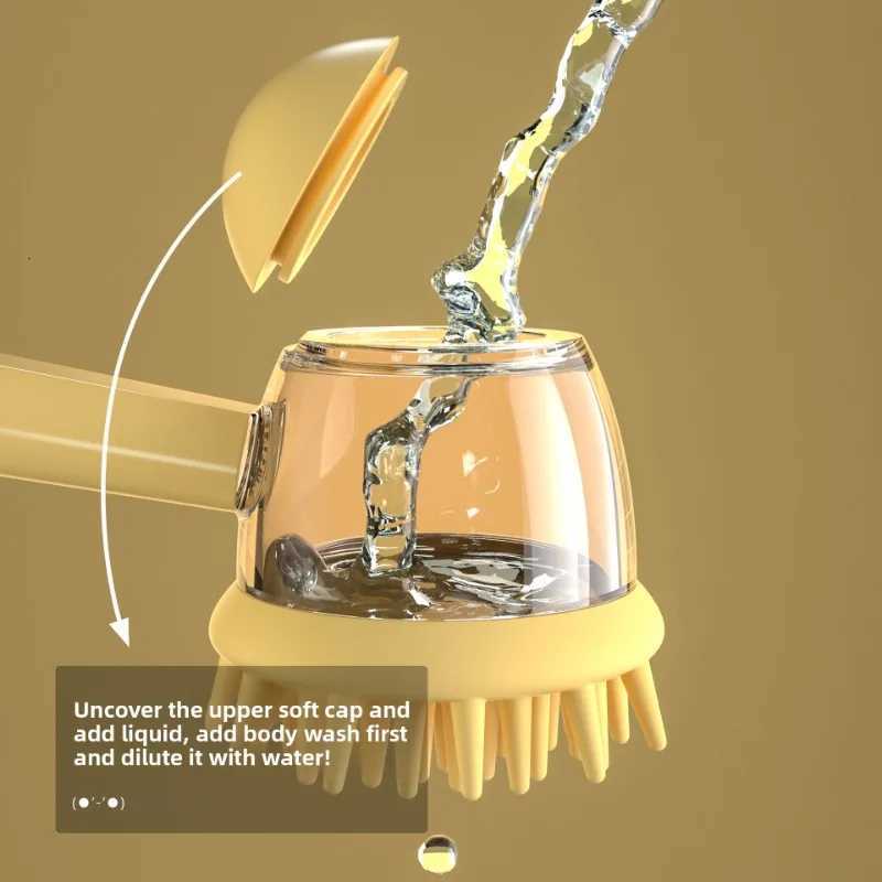 Pet Bathing Brush Cat Bathing Brush Massage Brush Add Liquid Press Dog Rubbing Bath Artifact M251208 - view 5