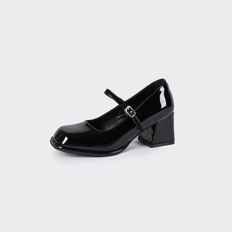 STAOXINDIKE Fashion New Style Outdoor Casual Low Heel Wedge Shoes Leather Suede Black Strap Formal Style Accurate Size Narrow Style Luxurious Economic