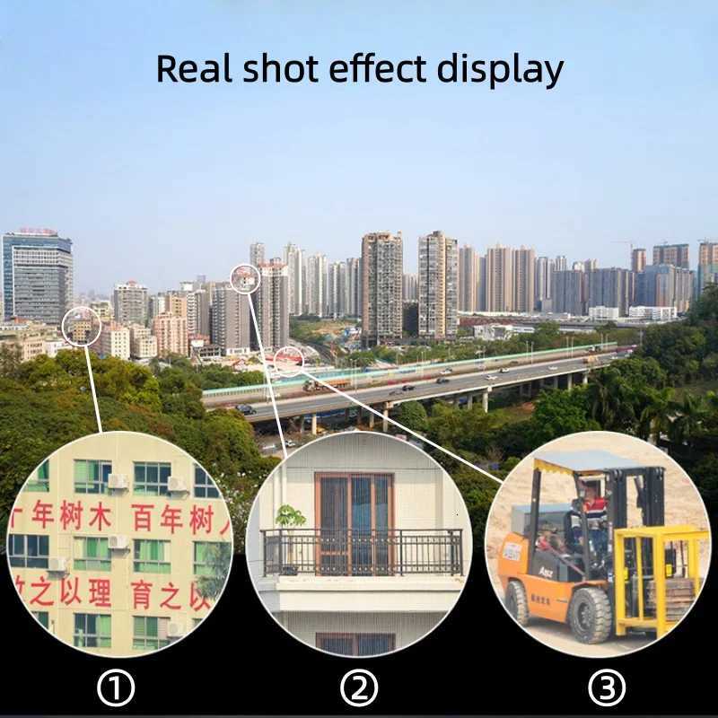 Powerf 10-30x21 Zo Mini Monocar Telescope - Portable Spotting Scope for Camping Tourism Optical Sighting C251208