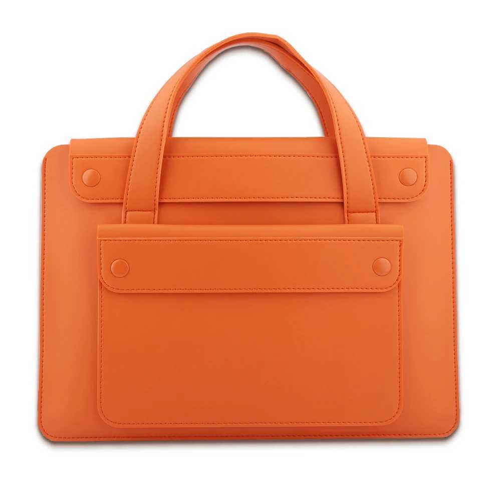 PU Laptop Bag for MacBook Air 13 Pro 14 16 Lenovo Samsung DELL HP 13/14/15/16 Inch Notebook Simple Liner Bag Computer SleeveT251208