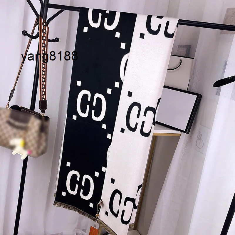 Women Designer Scarf For Man Letter G Color Contrast Cashmere Luxury Men Elegant Soft Wool Scarfs Shawl Neck Wrap Pink 1YSG guccis guccii ggs gucciscarf QD2N