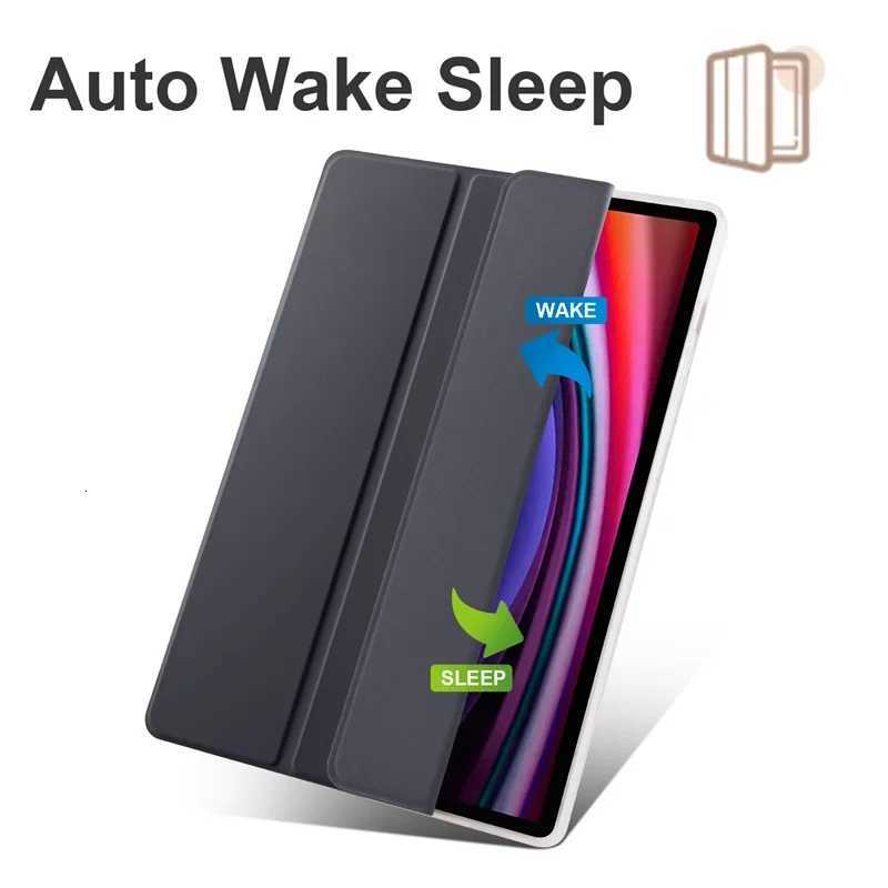 For Galaxy Tab S11 Case with Pencil Holder Folding Stand Soft Back Cover for Tab S11 SM-X730/SM-X736 Tablet Case C251208