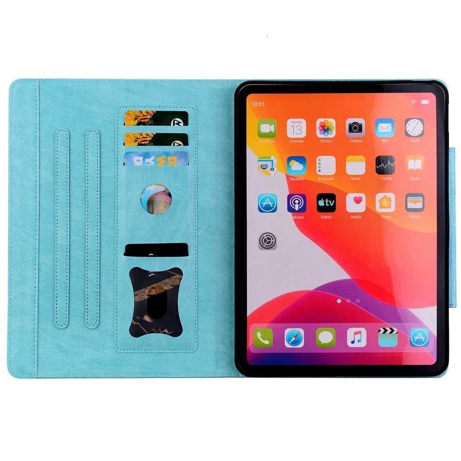 Card Slot Buckle Stand Tablet Case For iPad 2024 2025 102 109 11 129 13 inch Pro Air 4 5 6 7 8 9 10th Generation Cases Cover C251208
