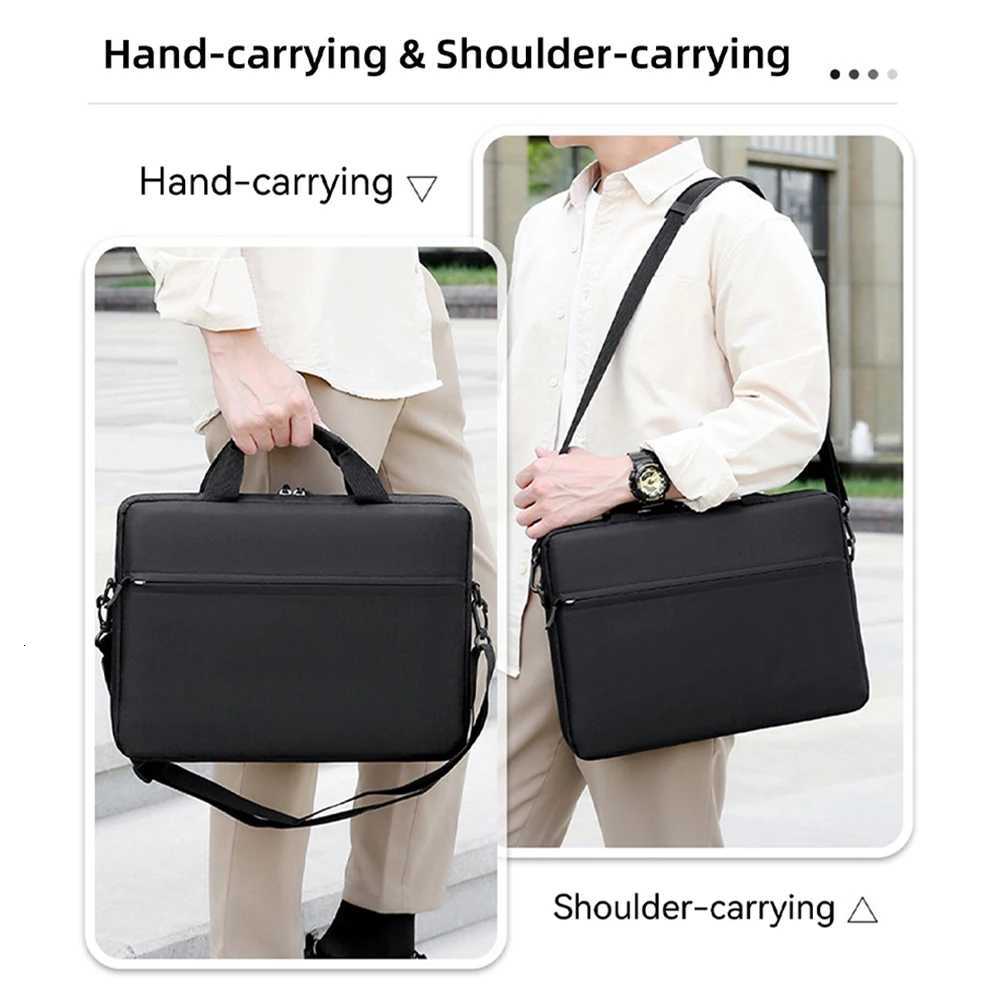 Laptop Sleeve Bag 14 156 Inch Notebook Case For Macbook Air Pro Tablet Waterproof Portable Travel Carrying Bag Computer HandbagT251208