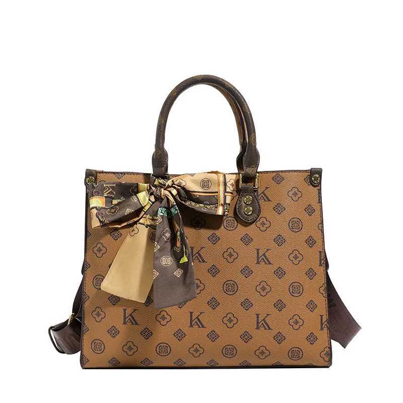 2025 Mogram Tote Bag for Wen Vintage Print Shoder Purse Spacious Adjustable Crossbody Strap with Top Handle Y251208