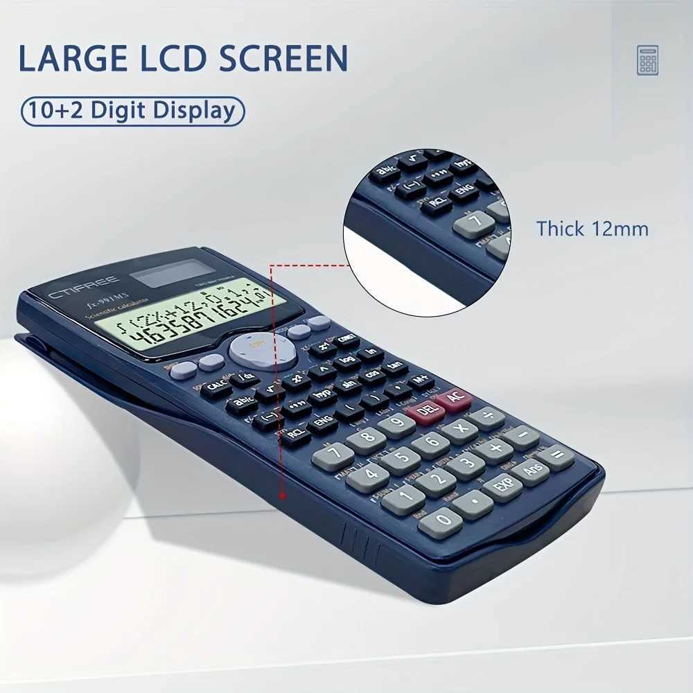 fx-991MS Mtifunctional science function calcator-401function Specially desig for student exams econical packaging H251208