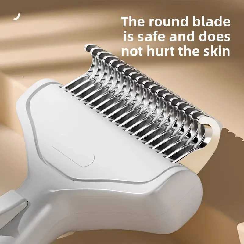Stainless Steel Dog Hair Removal Brush Comb Brush For Dogs Grooming Tools Pets Dematting Comb Dogs Accessories M251208 - view 4