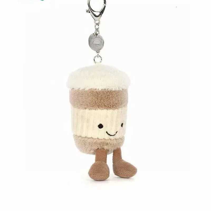 Adorable Plush Toy Keychain Coffee Cup Hanging Doll Cute Companion Bag Doll Soft Stuffed Animal Keychains For All AgesXJ251208 - view 7