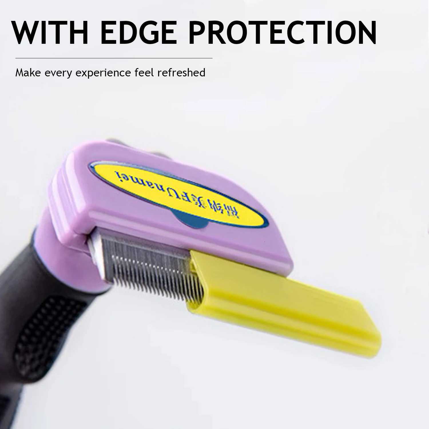 Dog Brush Grooming Accessories Pet Hair Knotting Remover Large Dogs Cat Short Long Hair Anti Lice Combs Cat Hair Care Supplies M251208 - view 7