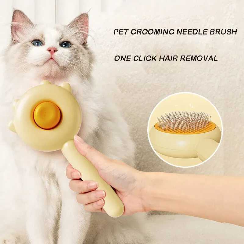 Cat Combs Pet Grooming Needle Brush Magic Massage Comb Pets General Supplies For Cat Dog Cleaning Care M251208