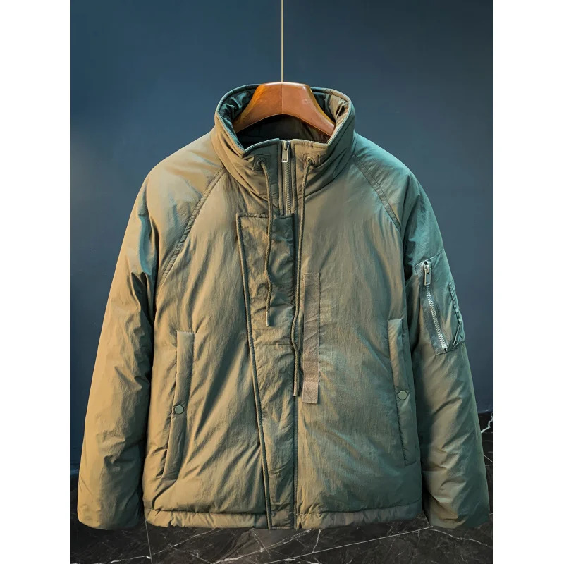 Winter down jacket trend casual mens warm and cold resistant clothing 2025 thick y251205