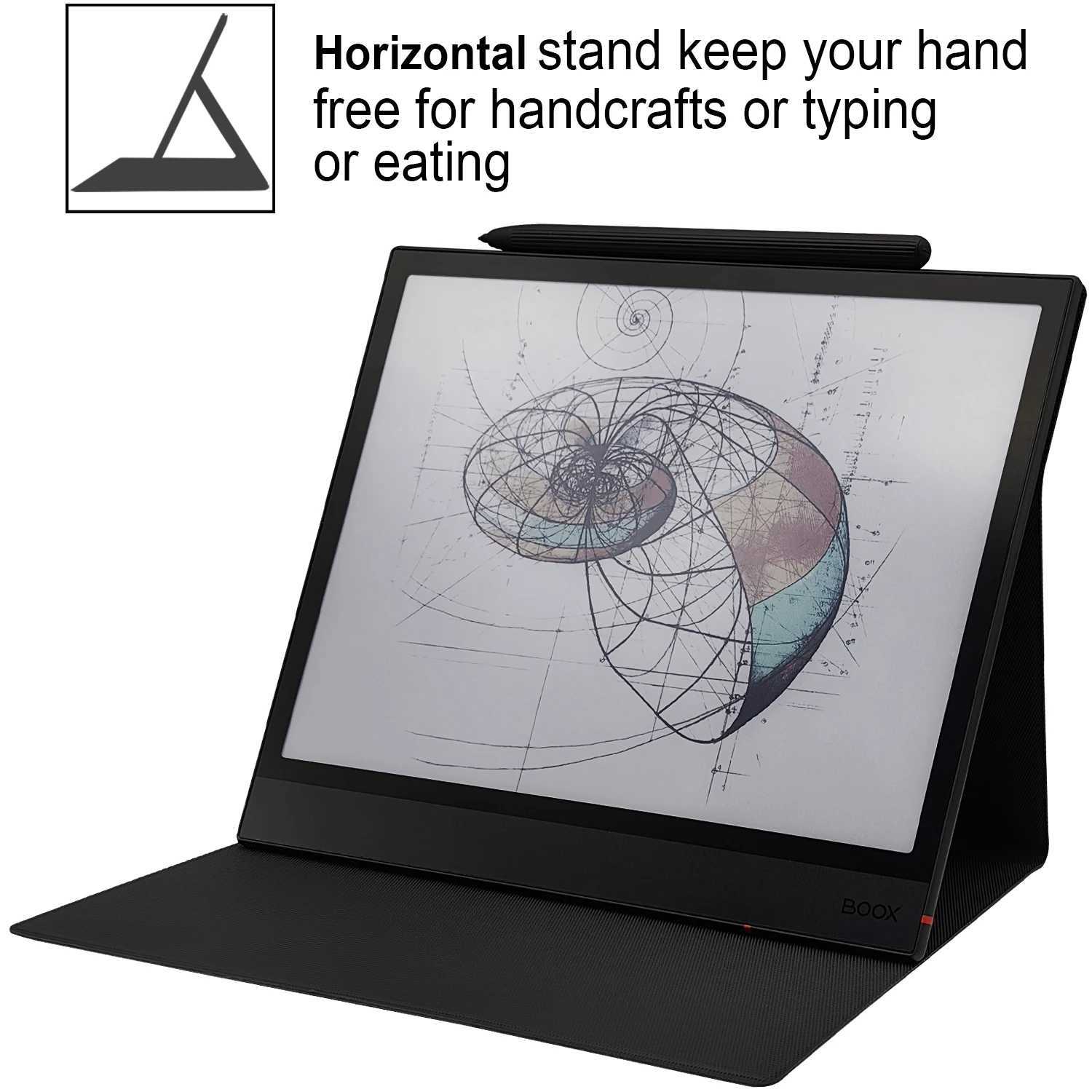 GAUGGER Magnetic Stand Case for Boox Note Air 5 C/Note Air 4 C /3C tra-Thin Cover with Auto Sleep/Wake Magnetic Closure C251208