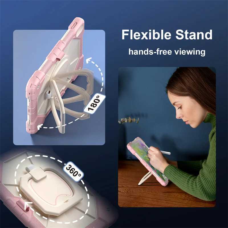 For iPad A16 11th 10th 102 9th 8th 7th 97 6th Generation Case Shockproof Tablet Cover For iPad Air 7 6 5 4 109 3 Pro 11 Funda C251208