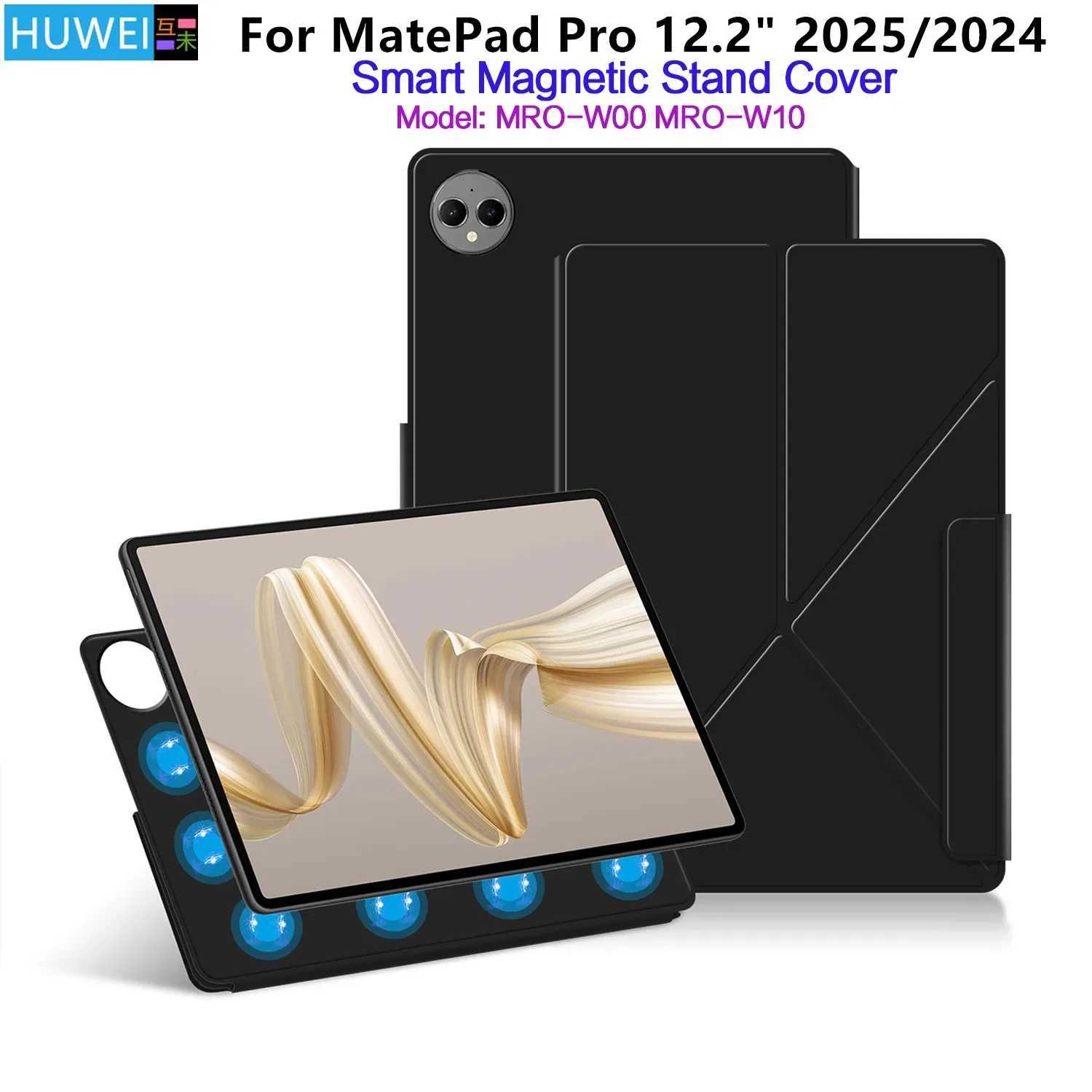 Magnetic Case For MatePad Pro 122 MRO-W00 W10 2024 Smart Book Cover for MatePad Pro 12 2 2025 Tablet Case Funda C251208